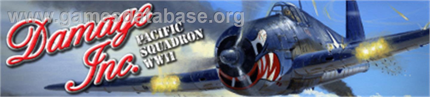 Damage Inc. - Pacific Squadron WWII - Microsoft Xbox 360 - Artwork - Banner