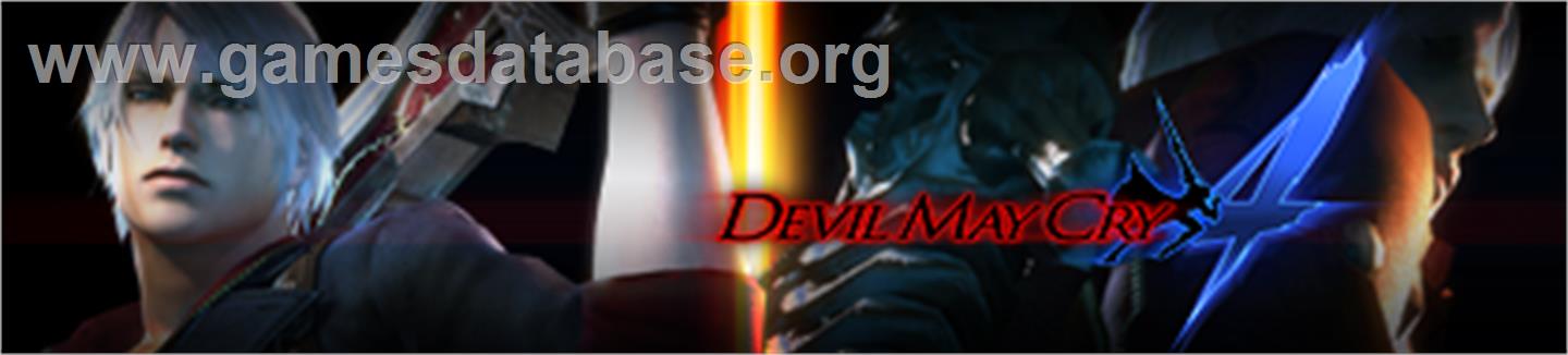 Devil May Cry 4 - Microsoft Xbox 360 - Artwork - Banner
