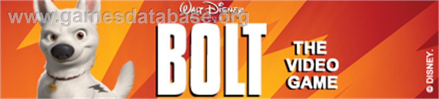 Disney Bolt - Microsoft Xbox 360 - Artwork - Banner