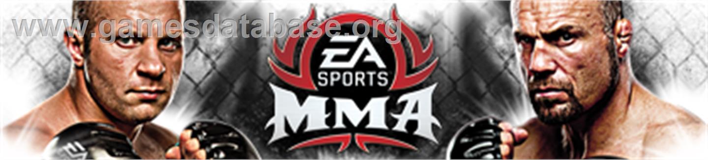 EA SPORTS MMA - Microsoft Xbox 360 - Artwork - Banner
