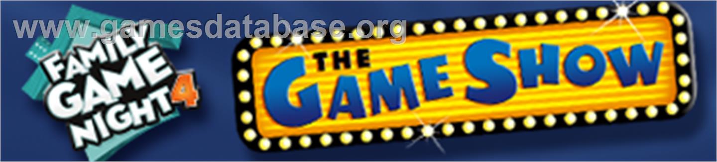 Family Game Night 4: The Game Show - Microsoft Xbox 360 - Artwork - Banner