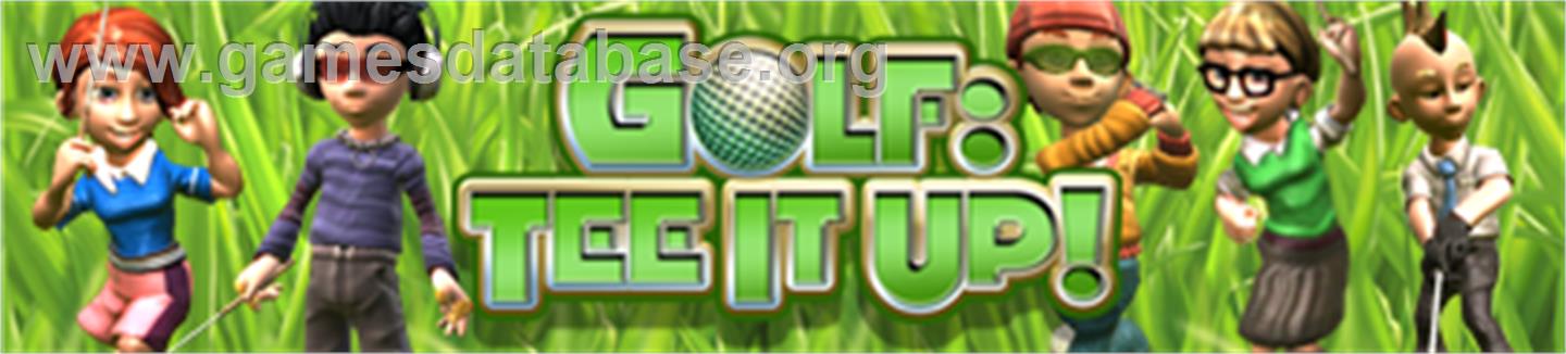 Golf: Tee It Up! - Microsoft Xbox 360 - Artwork - Banner