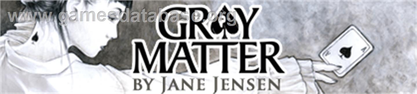 Gray Matter - Microsoft Xbox 360 - Artwork - Banner