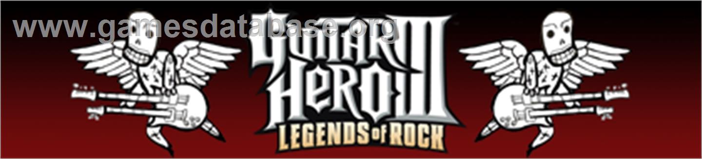 Guitar Hero III - Microsoft Xbox 360 - Artwork - Banner