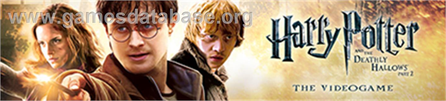 Harry Potter and the Deathly Hallows - Part 2 - Microsoft Xbox 360 - Artwork - Banner