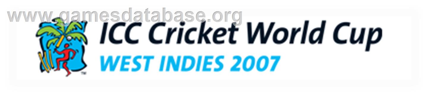ICC Cricket 2007 - Microsoft Xbox 360 - Artwork - Banner