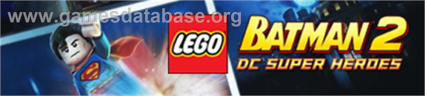 LEGO® Batman 2 - Microsoft Xbox 360 - Artwork - Banner