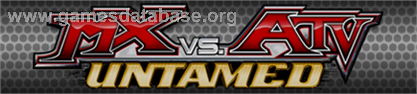 MX vs. ATV: Untamed - Microsoft Xbox 360 - Artwork - Banner
