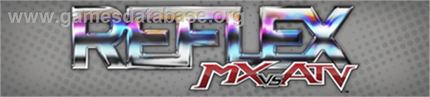 MX vs ATV Reflex - Microsoft Xbox 360 - Artwork - Banner