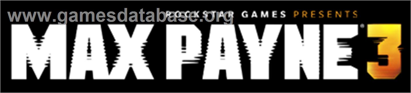 Max Payne 3 - Microsoft Xbox 360 - Artwork - Banner