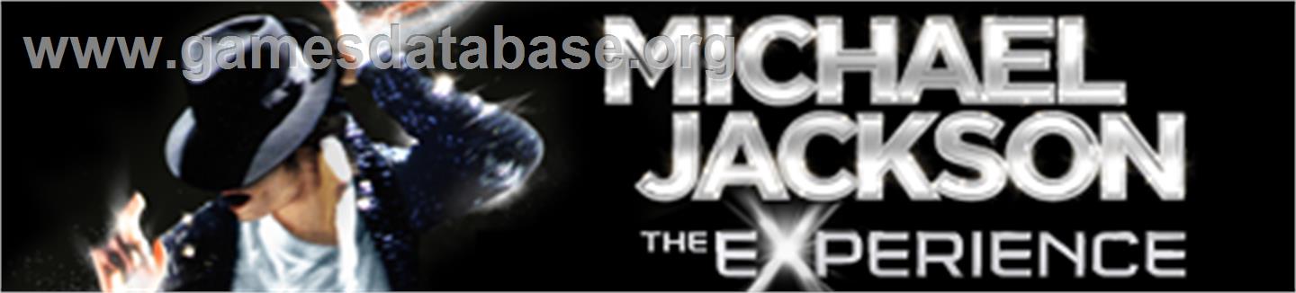 Michael Jackson The Experience - Microsoft Xbox 360 - Artwork - Banner