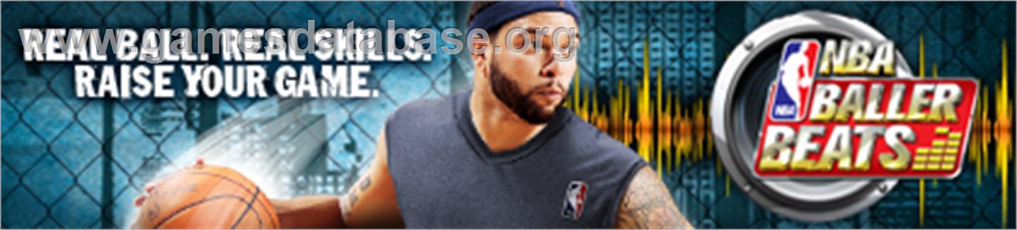 NBA Baller Beats - Microsoft Xbox 360 - Artwork - Banner