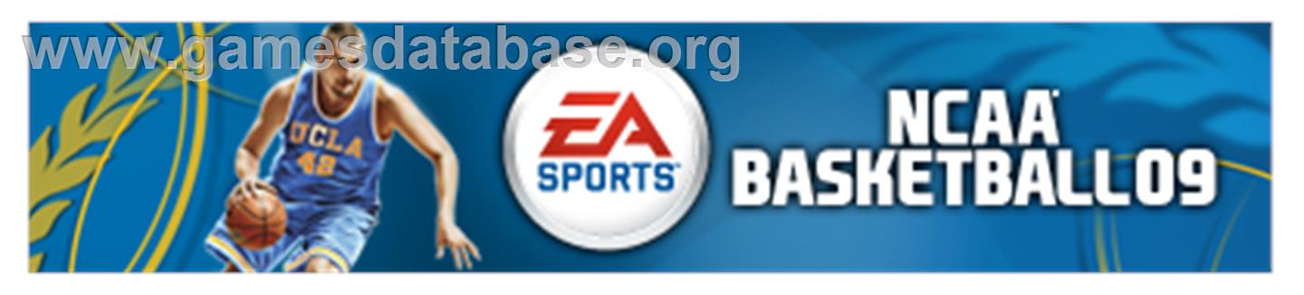 NCAA® Basketball 09 - Microsoft Xbox 360 - Artwork - Banner