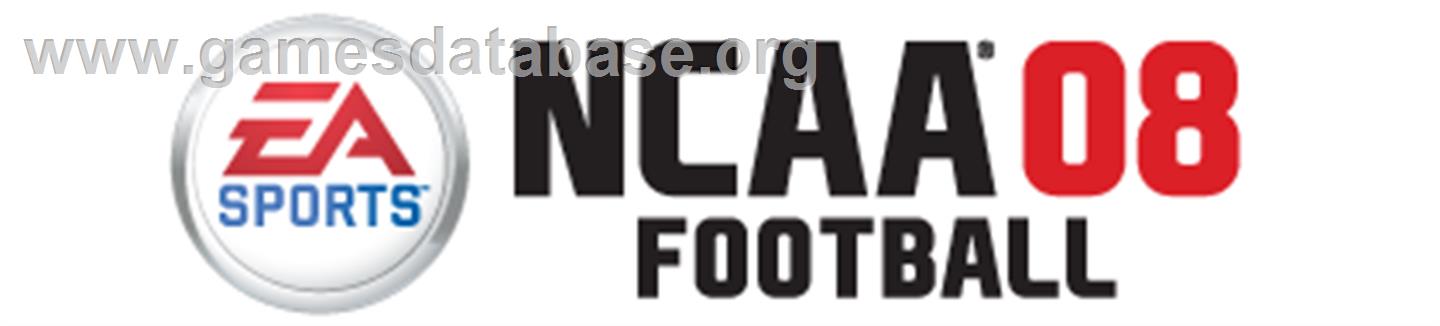 NCAA® Football 08 - Microsoft Xbox 360 - Artwork - Banner