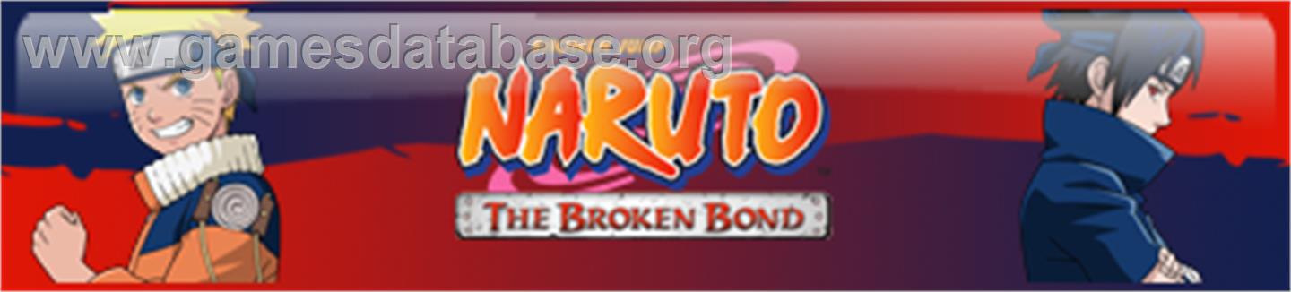 Naruto The Broken Bond - Microsoft Xbox 360 - Artwork - Banner