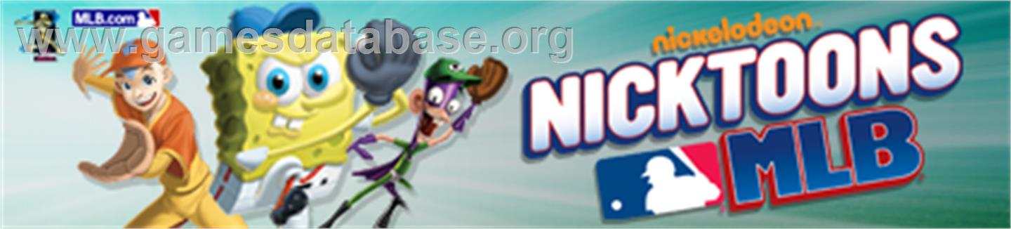 Nicktoons MLB - Microsoft Xbox 360 - Artwork - Banner