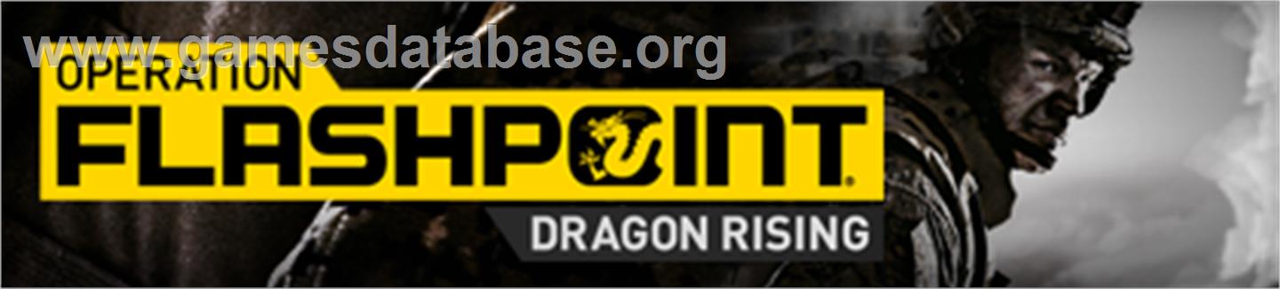 OF: Dragon Rising - Microsoft Xbox 360 - Artwork - Banner