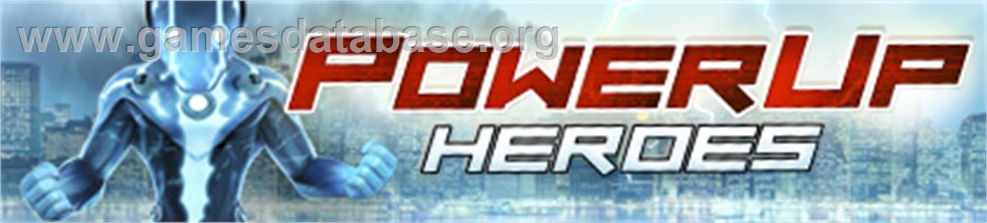 PowerUp Heroes - Microsoft Xbox 360 - Artwork - Banner
