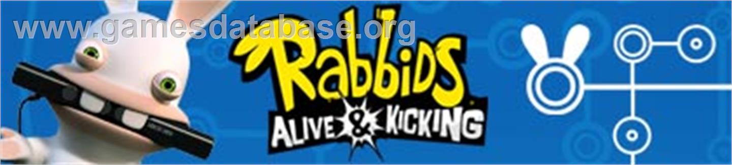 Raving Rabbids: A&K - Microsoft Xbox 360 - Artwork - Banner
