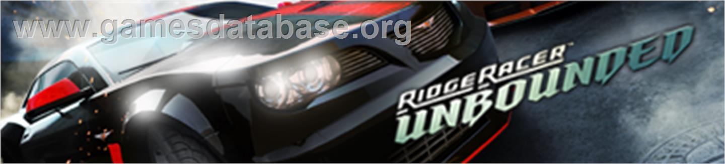 Ridge Racer Unbounded - Microsoft Xbox 360 - Artwork - Banner