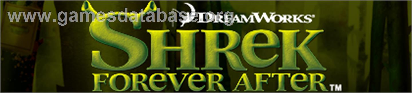 Shrek Forever After - Microsoft Xbox 360 - Artwork - Banner