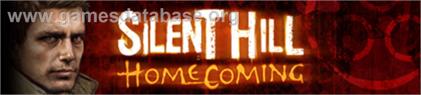 Silent Hill Homecoming - Microsoft Xbox 360 - Artwork - Banner