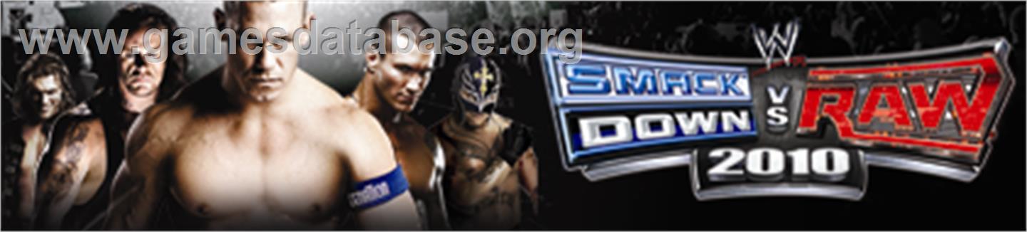 SmackDown vs. RAW 2010 - Microsoft Xbox 360 - Artwork - Banner