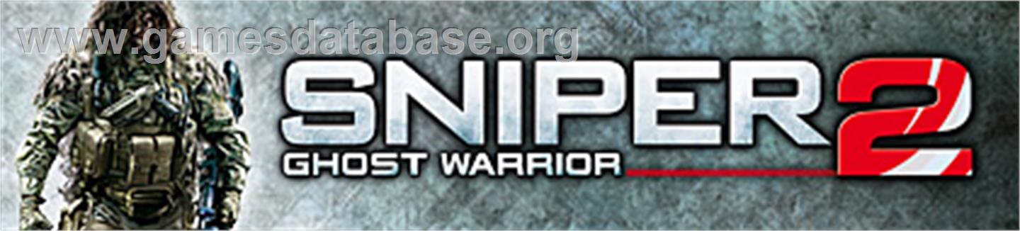 Sniper Ghost Warrior 2 - Microsoft Xbox 360 - Artwork - Banner