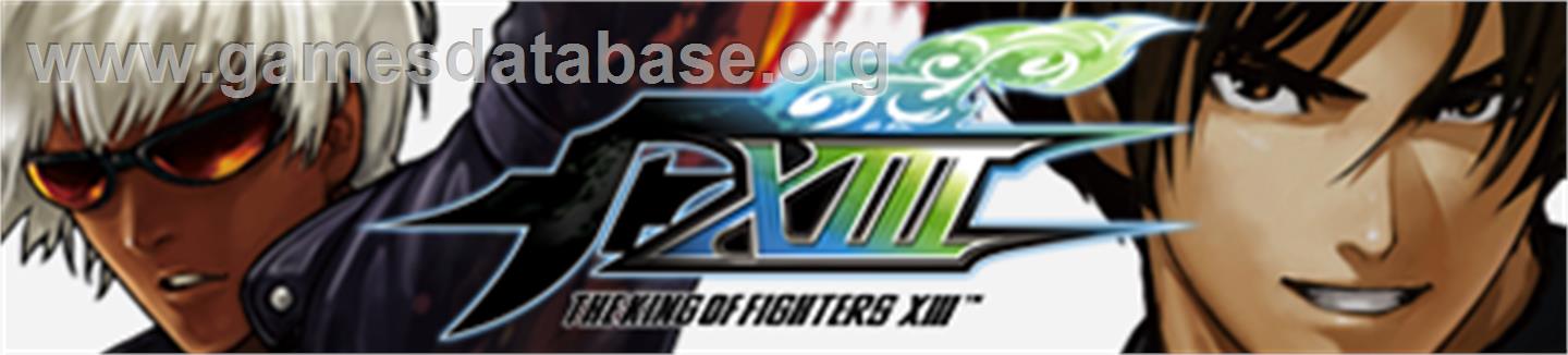 THE KING OF FIGHTERS XIII - Microsoft Xbox 360 - Artwork - Banner
