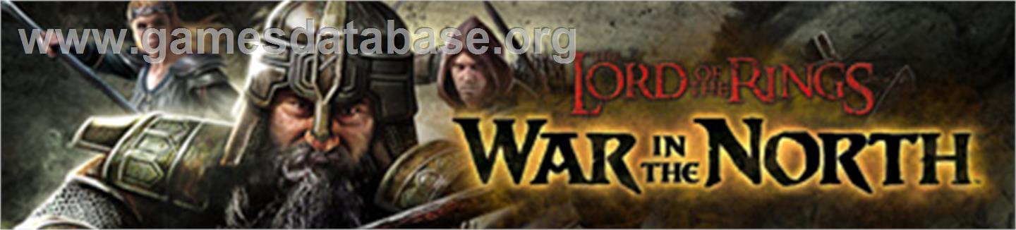 The Lord of the Rings: War in the North - Microsoft Xbox 360 - Artwork - Banner