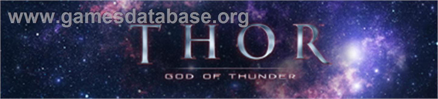 Thor: God of Thunder - Microsoft Xbox 360 - Artwork - Banner