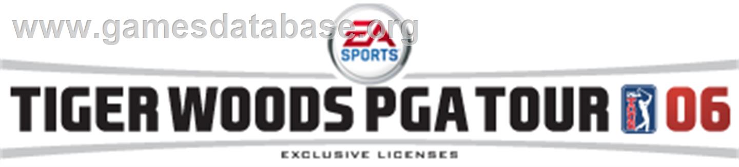 Tiger Woods PGA TOUR06 - Microsoft Xbox 360 - Artwork - Banner
