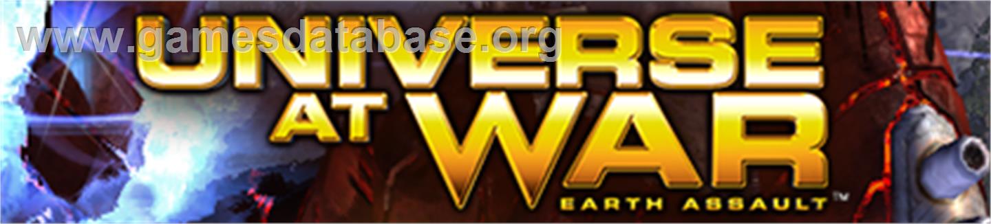 Universe at War - Microsoft Xbox 360 - Artwork - Banner