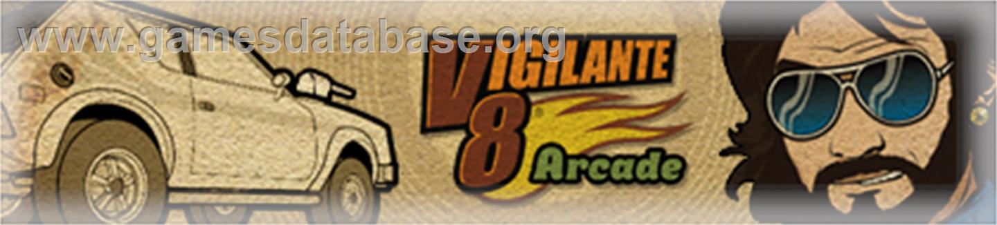 Vigilante 8 Arcade - Microsoft Xbox 360 - Artwork - Banner