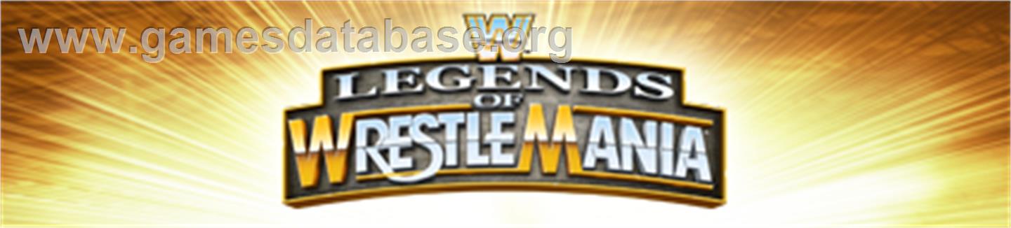 WWE Legends - Microsoft Xbox 360 - Artwork - Banner