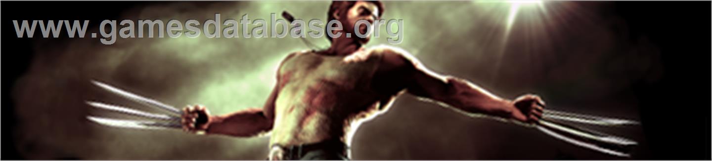 XMen Origins Wolverine - Microsoft Xbox 360 - Artwork - Banner