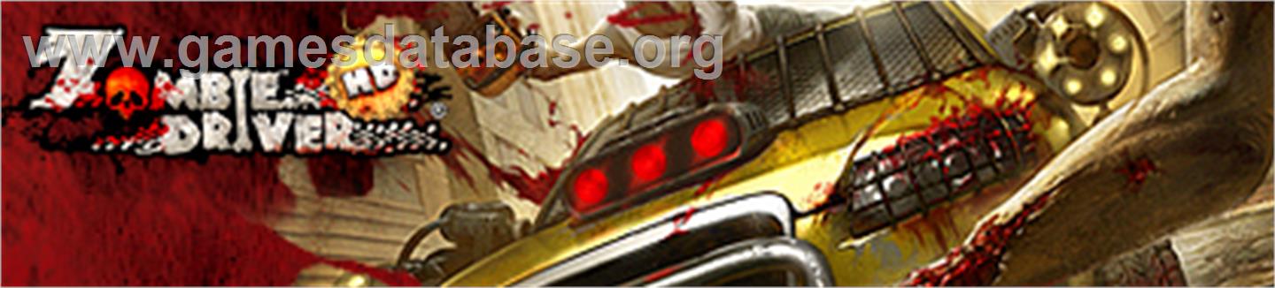 Zombie Driver HD - Microsoft Xbox 360 - Artwork - Banner