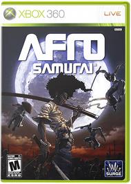Box cover for AFRO SAMURAI on the Microsoft Xbox 360.