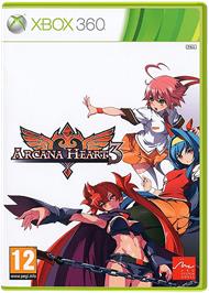 Box cover for Arcana Heart 3 on the Microsoft Xbox 360.