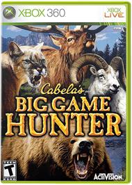 Box cover for Big Game Hunter on the Microsoft Xbox 360.