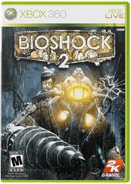 Box cover for BioShock 2 on the Microsoft Xbox 360.
