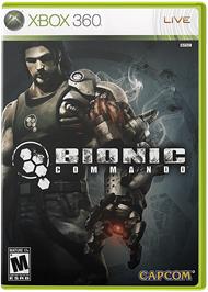 Box cover for Bionic Commando on the Microsoft Xbox 360.