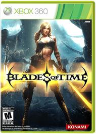 Box cover for Blades of Time on the Microsoft Xbox 360.