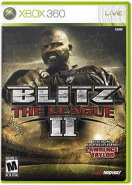 Box cover for Blitz: The League II on the Microsoft Xbox 360.