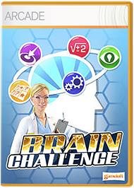Box cover for Brain Challenge on the Microsoft Xbox 360.