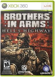 Box cover for Brothers in Arms: HH on the Microsoft Xbox 360.