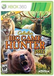 Box cover for Cabela's Big Game Hunter 2012 on the Microsoft Xbox 360.