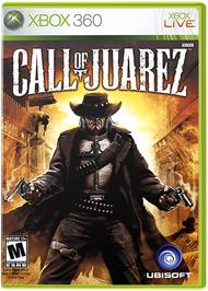 Box cover for Call of Juarez on the Microsoft Xbox 360.