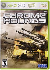 Box cover for Chromehounds on the Microsoft Xbox 360.