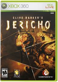 Box cover for Clive Barker's Jericho on the Microsoft Xbox 360.